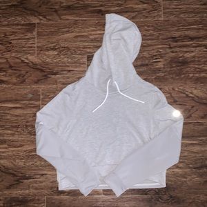 Women’s size M Gymshark x Nikki Blacketter crop hoodie